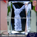 Louvre Victory Building France 3d Laser Engraved Crystal Glass Block